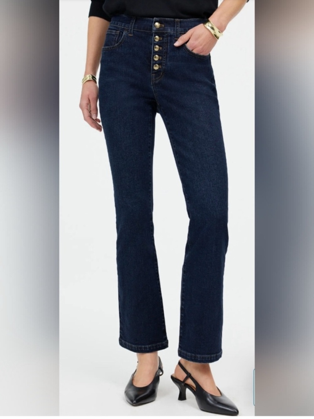 Madewell Mid-Rise Kickout Jeans